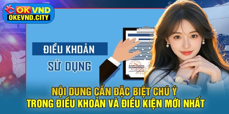 Nội Dung Cần Đặc Biệt Chú Ý Trong Điều Khoản Và Điều Kiện Mới Nhất